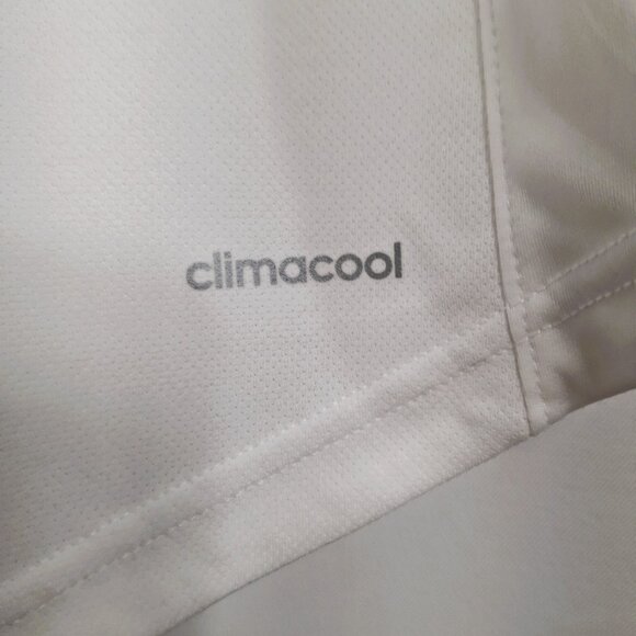 Adidas Polo Golf Basketball Shirt Women’s Size XL Ridgebacks Logo NewWTags White - Picture 9 of 14